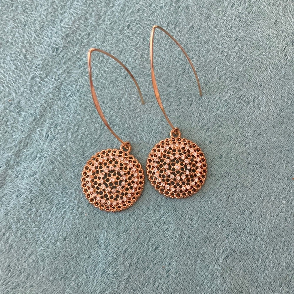 Boho Elegant Gold Dangle Earrings